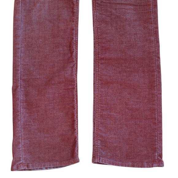 EUC Hudson Thin Wale Corduroy Jeans Rust Size 31 X 33 - Picture 7 of 8